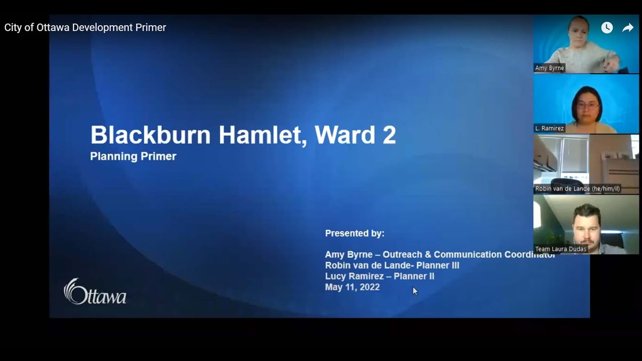 City of Ottawa Development Primer