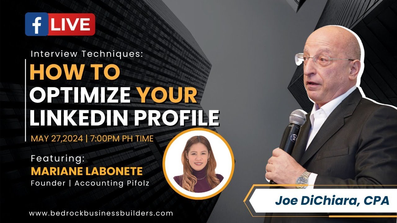 Interview Techniques: Learn How to Optimize Your LinkedIn Profile - YouTube