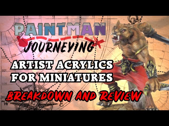 Painting Miniatures With Heavy Body Acrylics