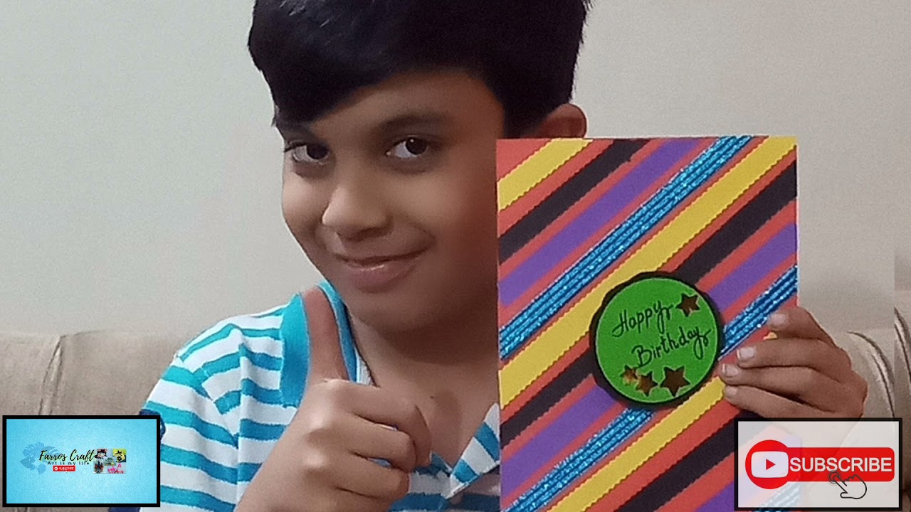 2 Easy Ideas For Birthday  Cards / How to make Birthday Crads? / Birthday Greetings Crads.