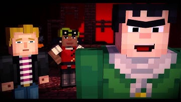 Minecraft Storymode 5: Minecarts in the Nether
