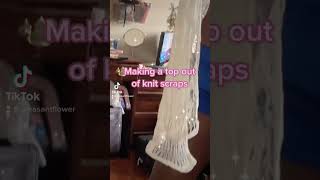 Making A Lil Y2K Grunge Knit Top ,