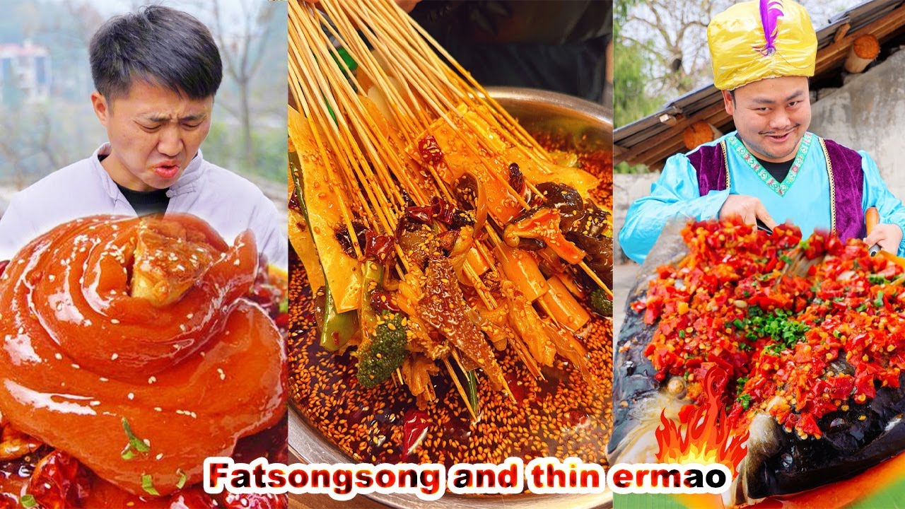 Почему даже говядина чили, приготовленная Songsong, не может быть острой для Ermao? | songsong и ...