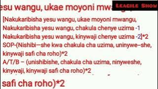 Nakukaribisha Yesu wangu with lyrics//catholic communion song