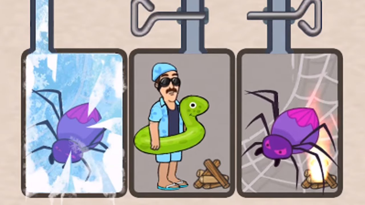 Freezing the spider All Levels Gameplay Android, iOS YouTube