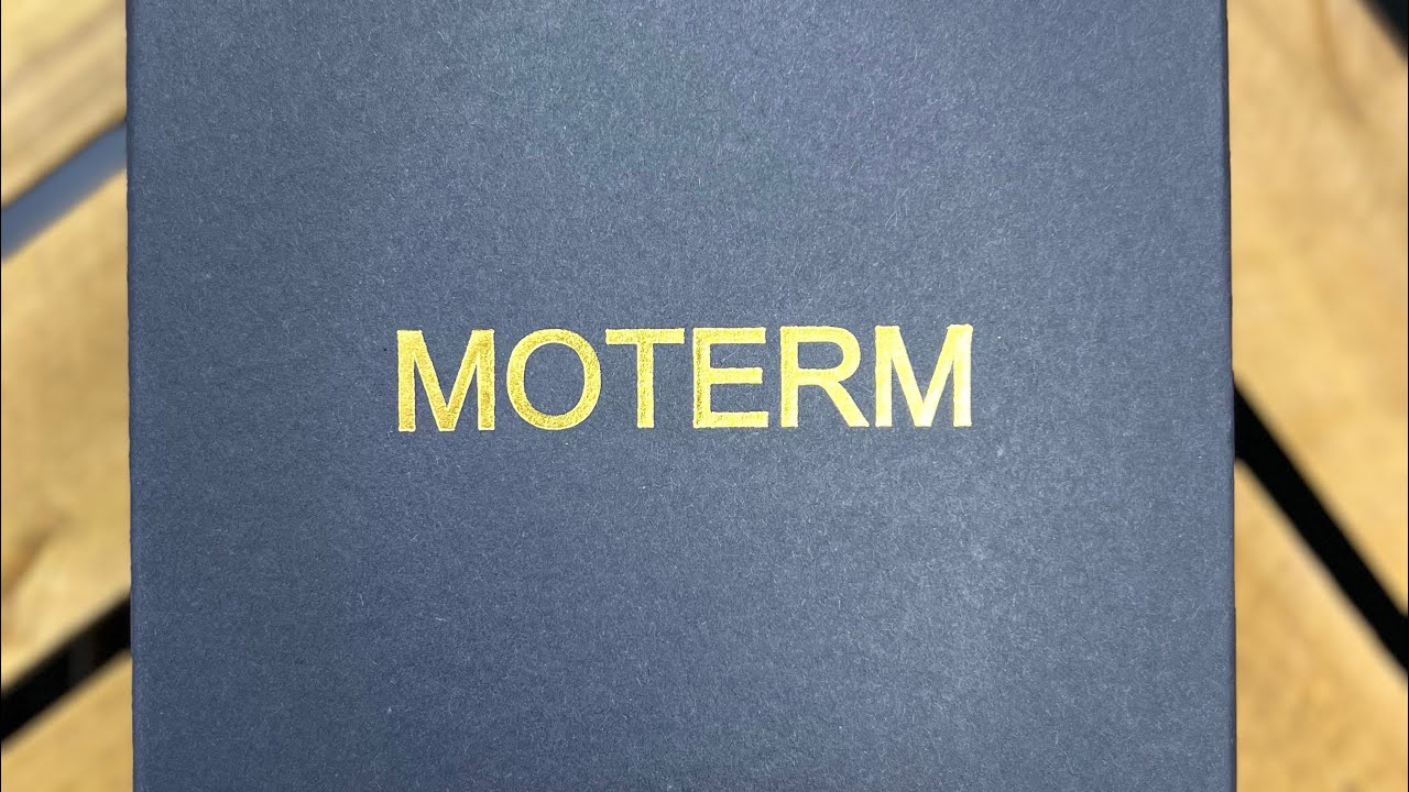 Moterm Luxe 2,0 Series Pocket planner обзор и распаковка