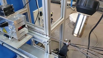 Single Twist strander for carbon fiber rope