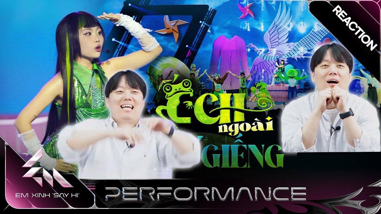 Stage Reaction | [Em Xinh 