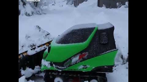 All Electric Radio Controlled Snow Plow Robot