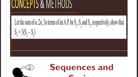 Let the sum of n, 2n, 3n terms of an A P  be S1 , S2 and S3 , respectively, show that S3 =3(S2 – S1)