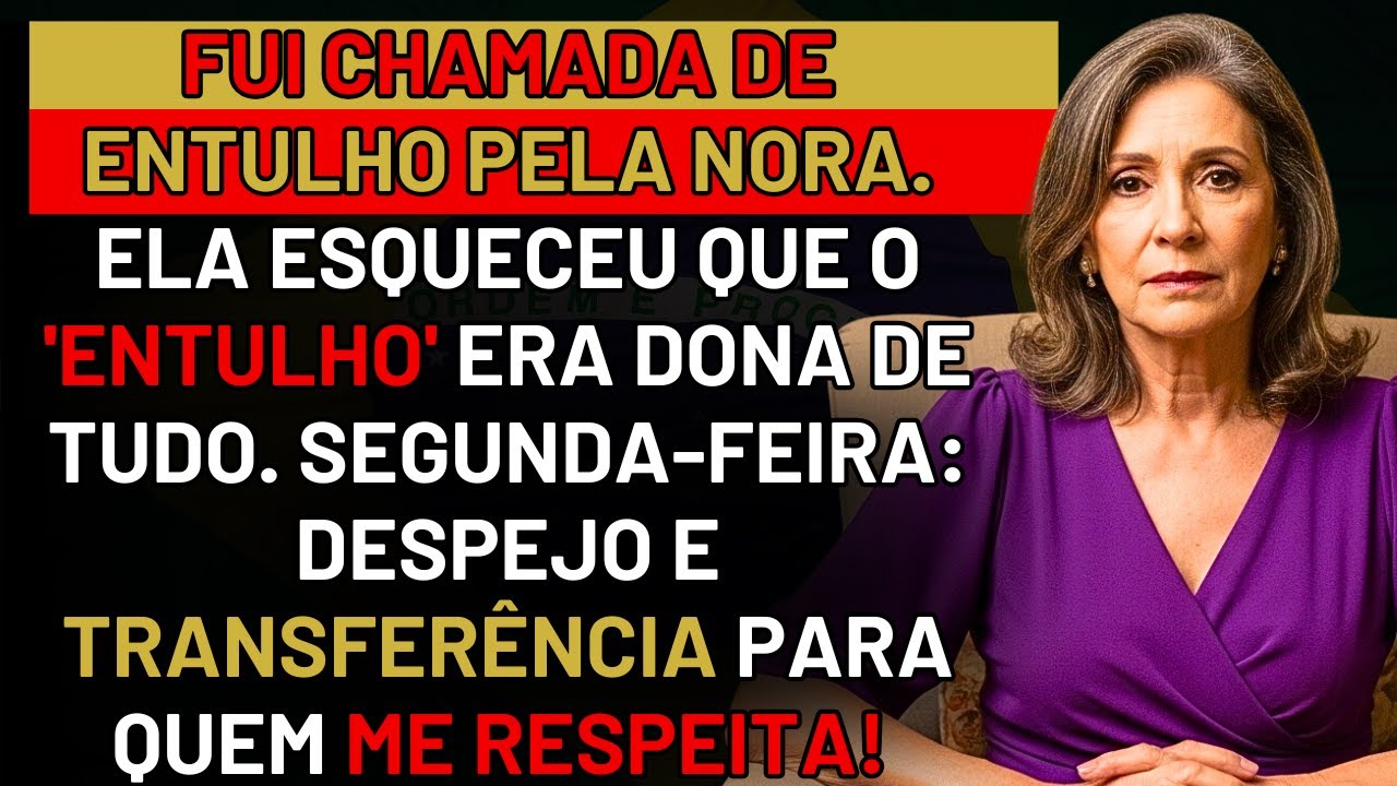 HISTÓRIA REAL DESTA AVÓ 👵🏻💔 MINHA NORA ME CHAMOU DE ENTULHO NO ALMOÇO , ENTÃO EU DESFIZ O....