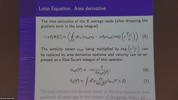 Classical Turbulence as Quantum Geometry - Alexander Migdal