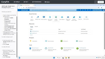 12.4.6 Lab: Create Azure Storage Account