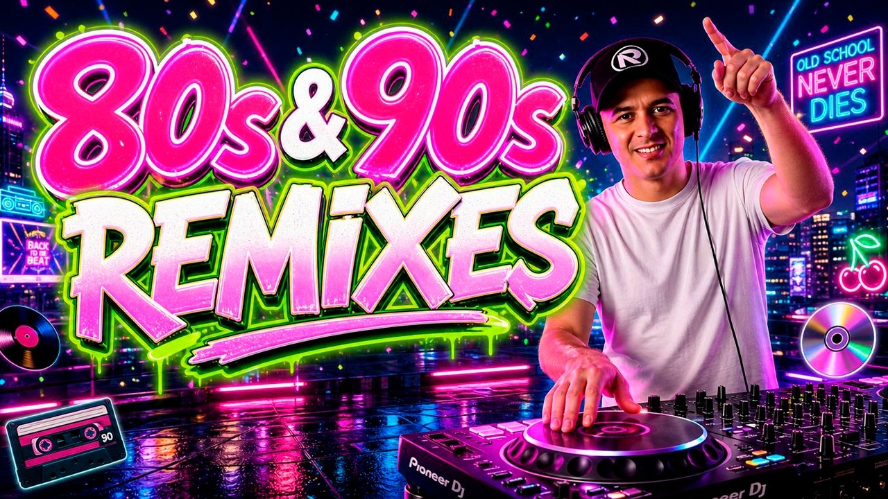 80s & 90s REMIXES 🕺 #10 | Haddaway, Madonna, Whitney Houston