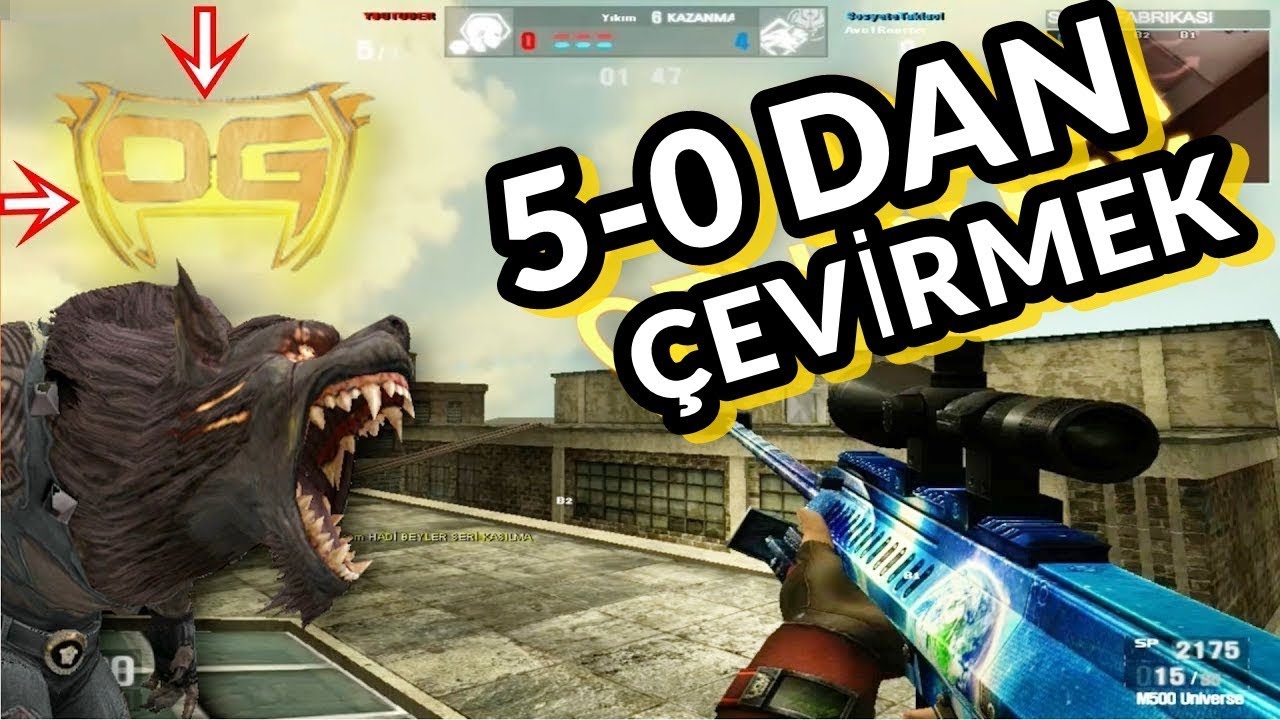 OG DÖVMESİ KULLANANLARA5-0 DAN ÇEVİRME DERSİ :D-YOUTUBER EKİBİ İLE YIKIM
