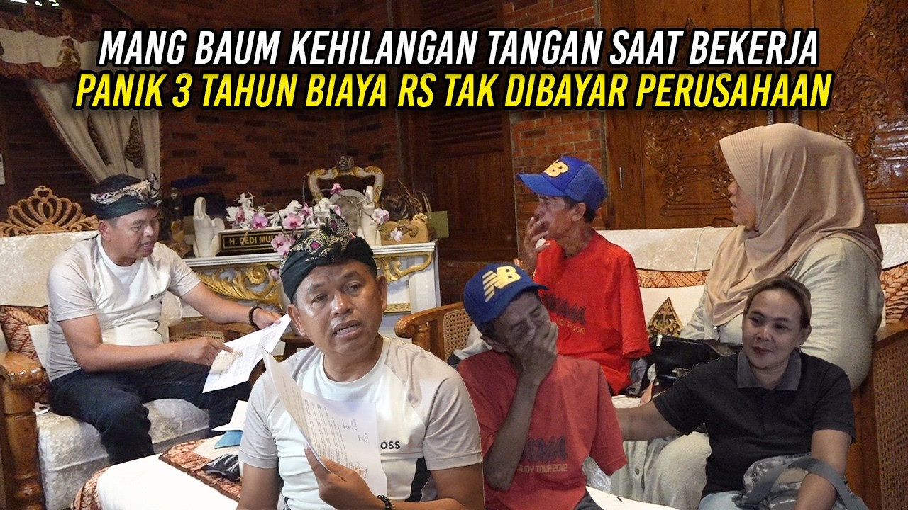 MANG BAUM KEH1LANGAN TANGAN SAAT BEKERJA | PANIK, 3 TAHUN BIAYA RS TAK DIBAYAR PERUSAHAAN