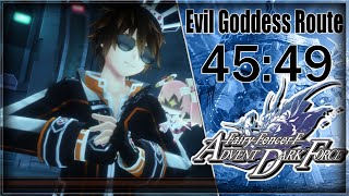 Fairy Fencer F: Advent Dark Force -Evil Goddess Route NG+ Speedrun