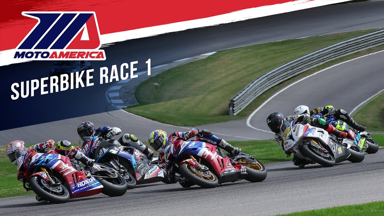 Superbike Race 1 at Alabama 2025 – FULL RACE | MotoAmerica