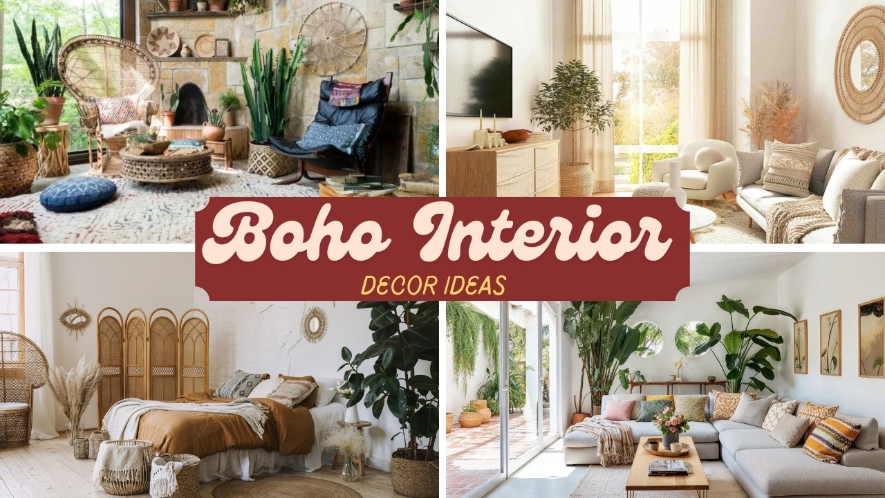 Boho Interior Design Ideas for Every Room in 2026