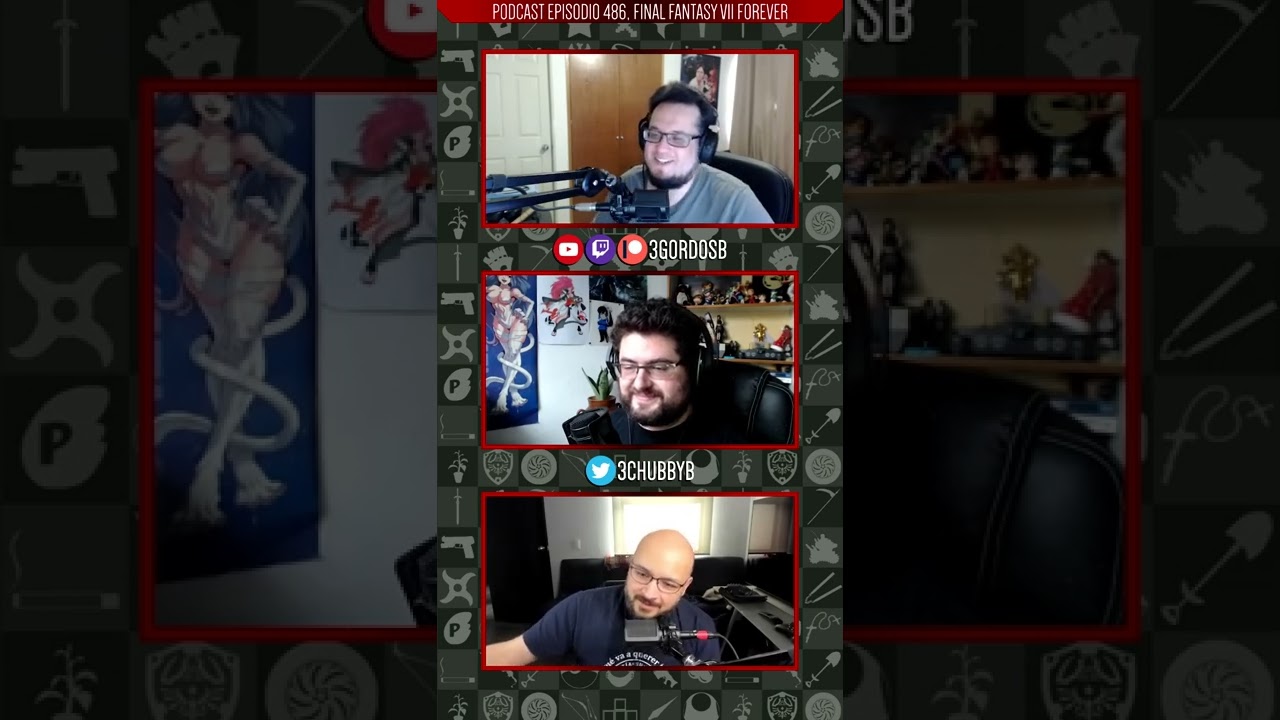 Rafa está super hypeado por FFVII, no lo puede ocultar. 😬 