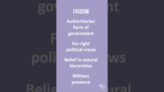 Fascism | 60 Second Sociology