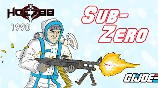 1990  Sub Zero Backpack  Weapon/Accessory GI Joe JS 