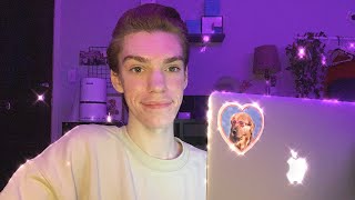 ASMR Keyboard Typing & Chewing 🍬 | Reading Comments & Mouth Sounds 💜