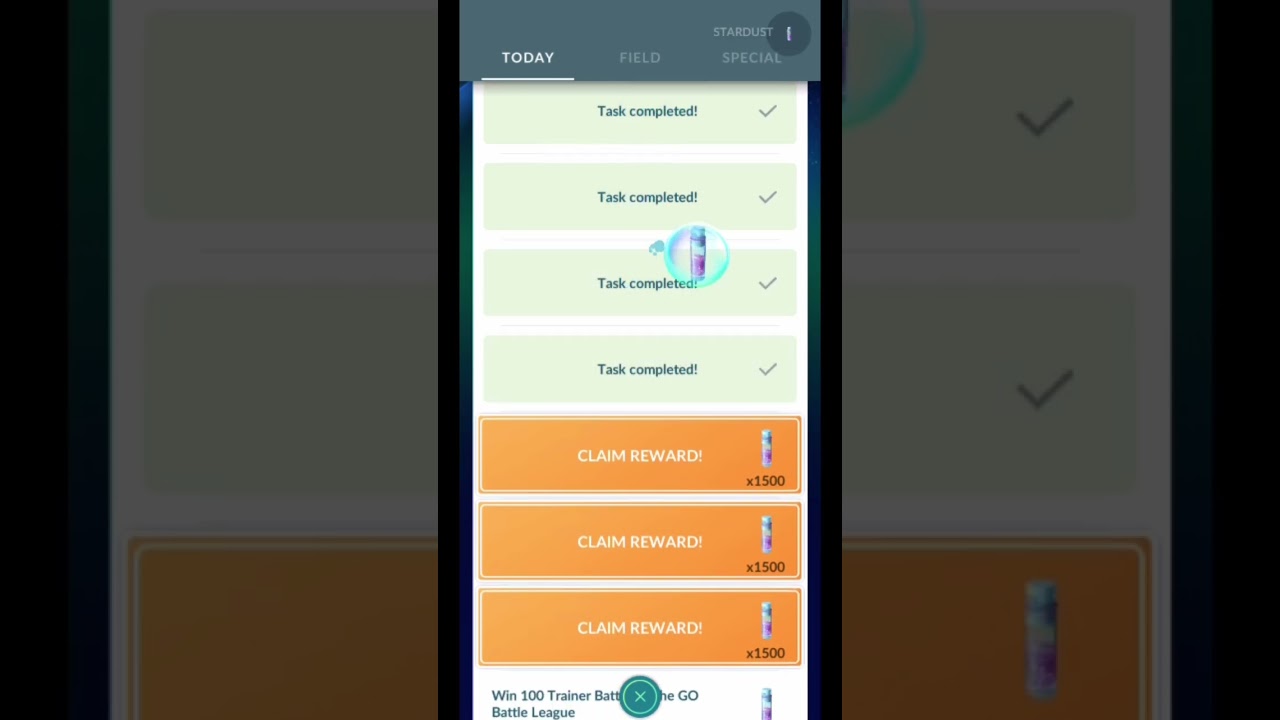 GO Battle League Timed Research (4/5) - Completed | Pokemon GO
