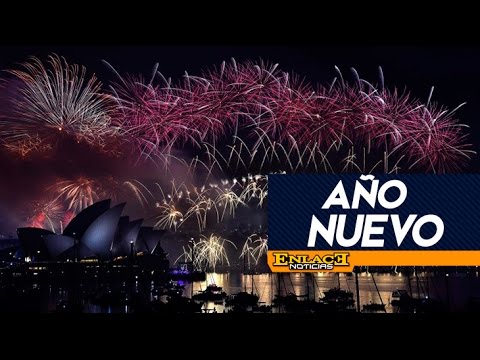 El mundo recibe el año nuevo