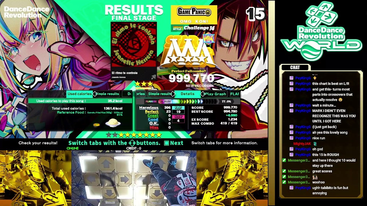 ОМГ КОН! | Ритм управляет тобой (S-CHALLENGE 14) PFC AAA 999,770 [МИР ГДР]