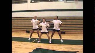 Half-time dance with only 8 count