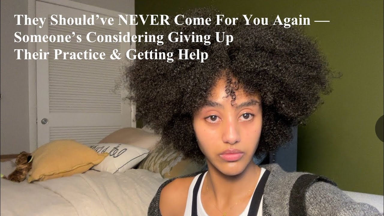 Им больше НИКОГДА не следовало приходить за тобой — кто-то подумывает бросить свою практику и обр...