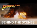 INDIANA JONES AND THE RAIDERS OF THE LOST ARK | "Plane Explosion" Behind the Scenes | Paramount