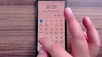 Como ativar filtro de luz azul no Samsung?