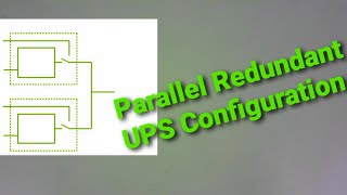 Parallel Redundant UPS Configuration || English