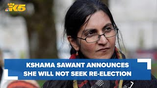 BREAKING: Seattle City Councilmemeber Kshama Sawant not seeking re-election