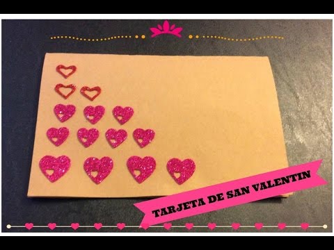 CREA TU TARJETA DE SAN VALENTIN ♡