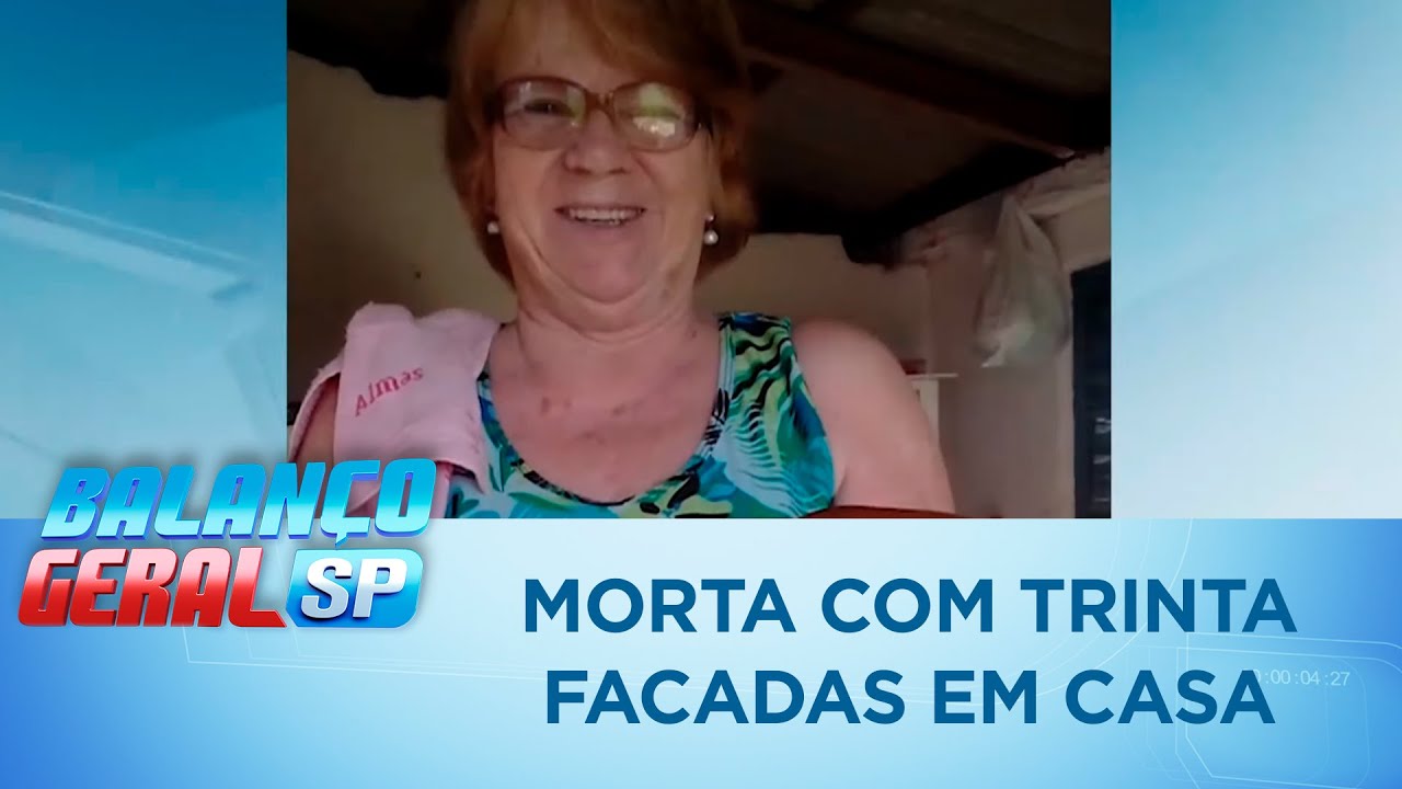 Idosa é morta com trinta facadas dentro da própria casa