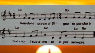 Video thumbnail of "salmo responsoriale II Domenica di Pasqua /C ( o della Divina Misericordia) 24 aprile 2022"