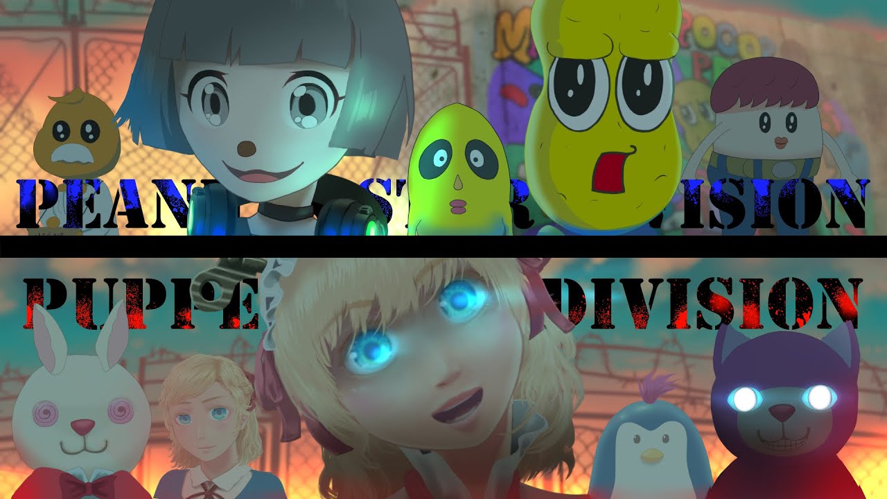 【ラップバトル】マリー・アンドロイドVSぽんぽこ＆ピーナッツくん