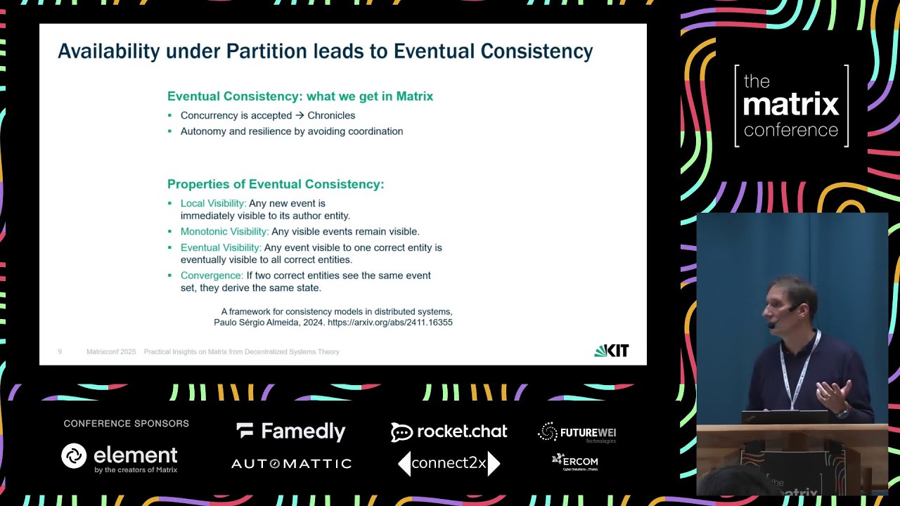 Video Thumbnail: Eventually Consistent Access Control: Practical Insights on Matrix from Decentralized Systems Theory