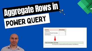 Aggregate Rows in Power Query with Group By