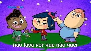 o sapo não lava o pé - teleco e teco