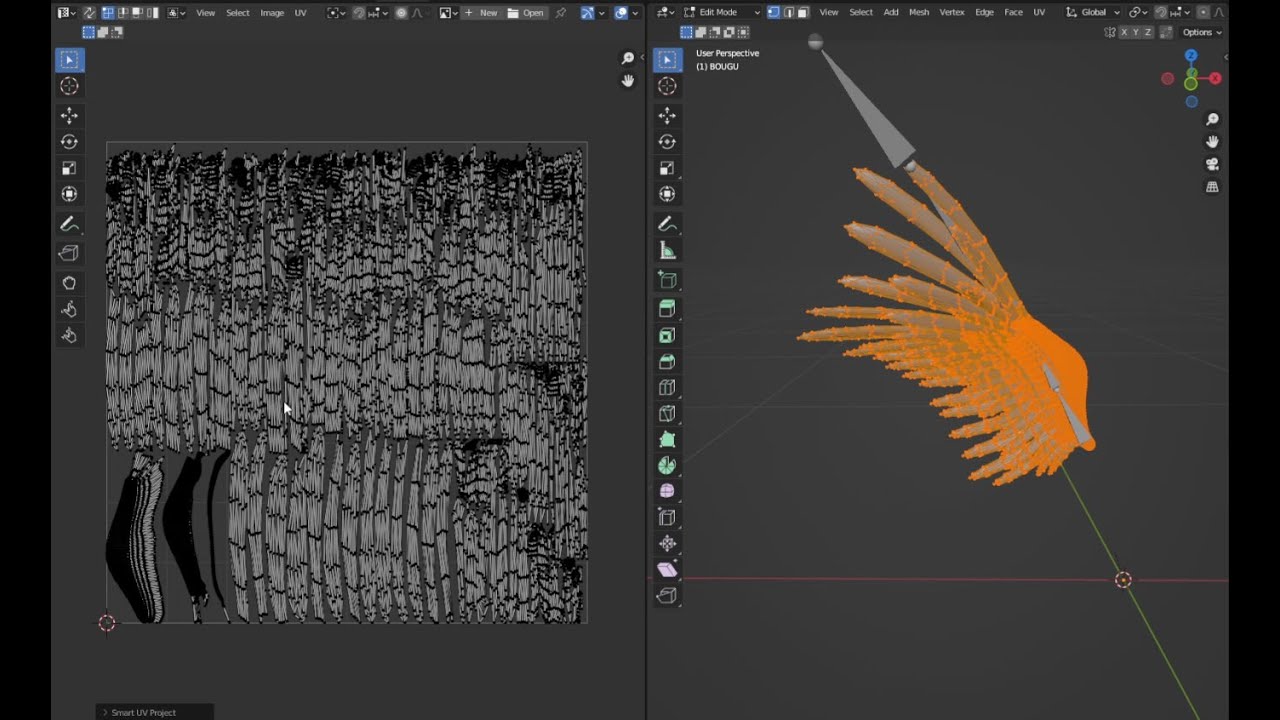 How to Get / Make the UV map of a model in Blender (Blender Tutorial