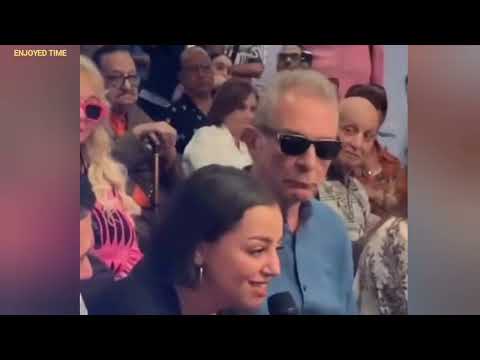 محمود حميدة متجهم الوجه