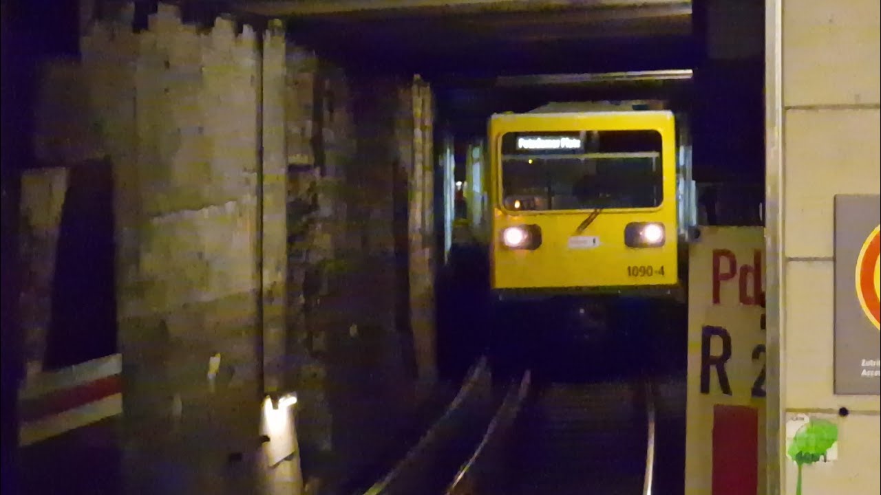 UBahn Berlin Mitfahrt in der U2 von Zoologischer Garten bis Theodor