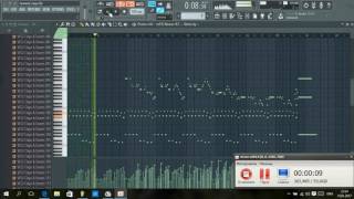 Как набрать живую мелодию piano FL Studio 12