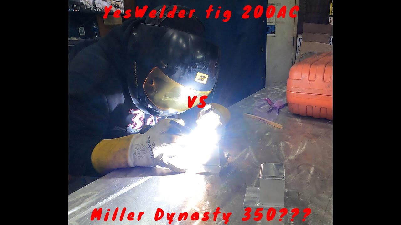 Cheapest Ac tig welder on Amazon… YesWelder 200AC welder vs Miller