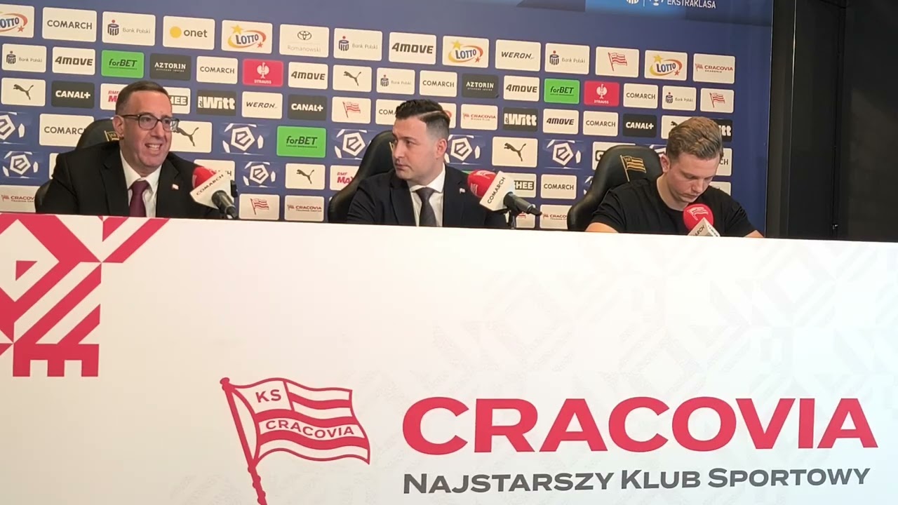 Wiceprezesi #Cracovia M. Colak i D. Amdurer - Konferencja - 2026-02-23