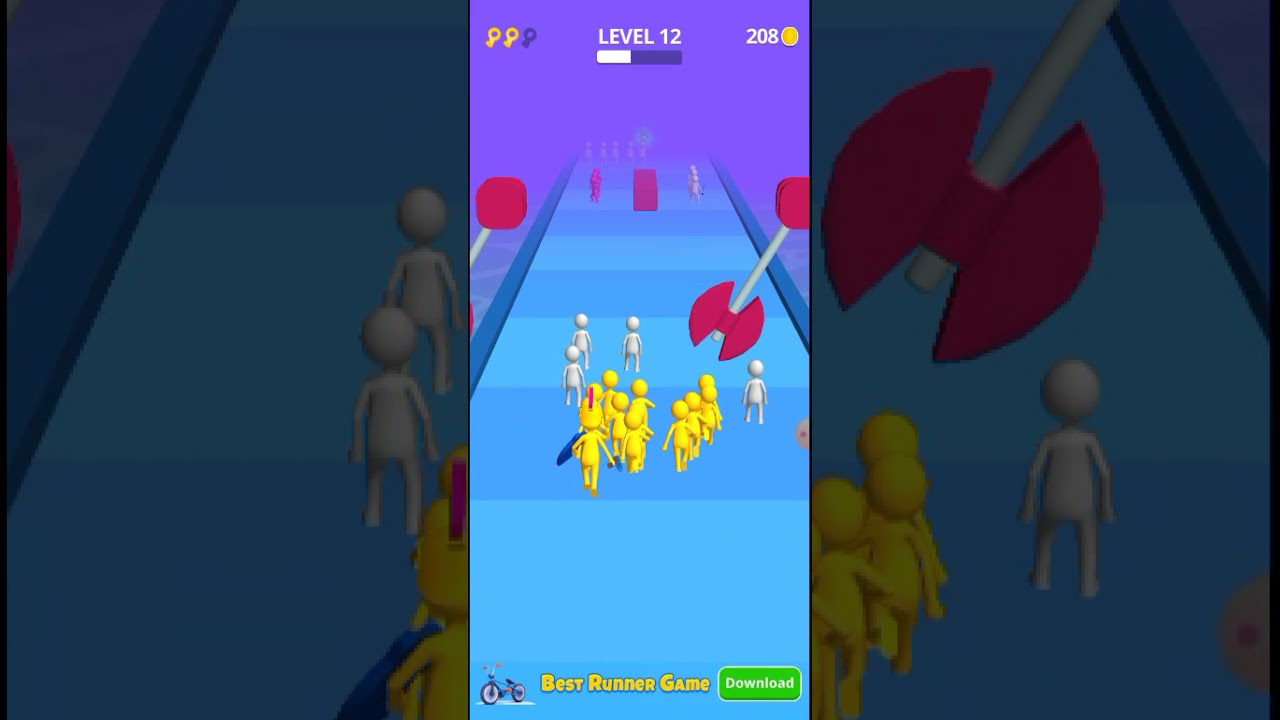 join clash 3d ios android gameplay level 12 join clash 3d walkthrough
